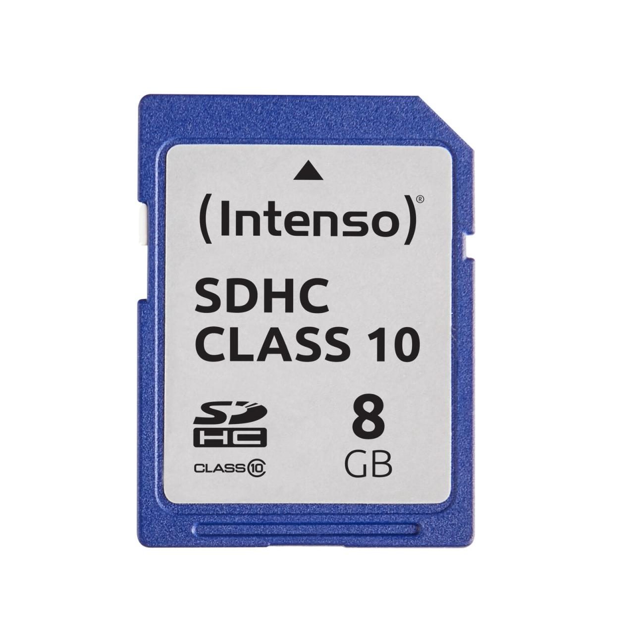 Intenso SD-Speicherkarte Class 10 - 8 GB von Intenso