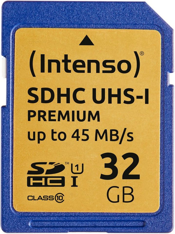 Intenso SDXC UHS-I Premium Speicherkarte (32 GB) von Intenso