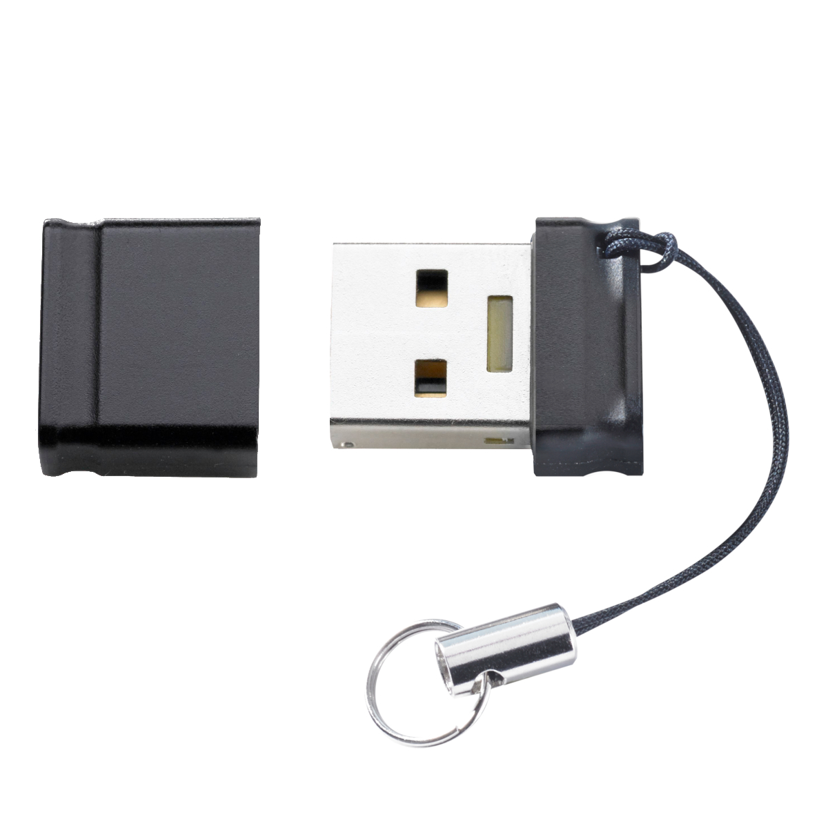 Intenso Slim Line Typ-A 64GB USB-Stick Mit Schutzkappe, Öse, bis zu 35 MB/s, USB 3.2 Gen 1x1 (5 Gbit/s) von Intenso