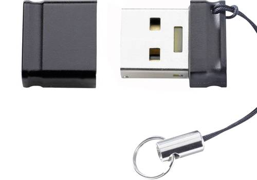 Intenso Slim Line USB-Stick 128GB Schwarz 3532491 USB 3.2 Gen 1 (USB 3.0) von Intenso