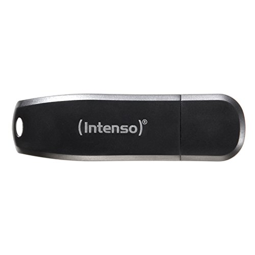 Intenso Speed Line, 64GB Speicherstick, USB-Stick 3.2 Gen 1x1, schwarz von Intenso