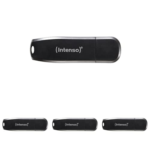 Intenso Speed Line - 16GB Speicherstick - USB-Stick 3.2 Gen 1x1, schwarz, 4er Pack von Intenso