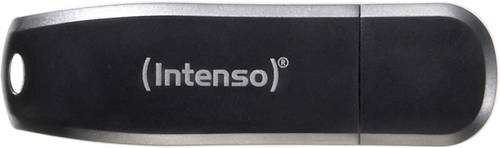 Intenso Speed Line USB-Stick 128GB Schwarz 3533491 USB 3.2 Gen 1 (USB 3.0) von Intenso