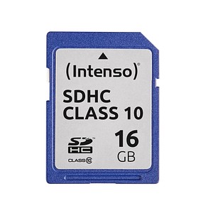 Intenso Speicherkarte SDHC-Card Class 10 16 GB von Intenso
