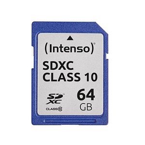Intenso Speicherkarte SDXC-Card Class 10 64 GB Intenso Speicherkarte SDXC-Card Class 10 64 GB von Intenso