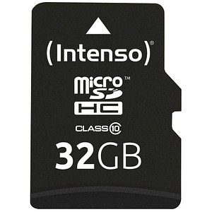 Intenso Speicherkarte microSDHC-Card Class 10 32 GB Intenso Speicherkarte microSDHC-Card Class 10 32 GB von Intenso