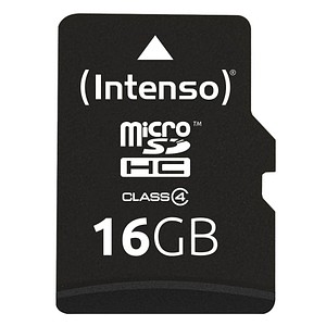 Intenso Speicherkarte microSDHC-Card Class 4 16 GB von Intenso