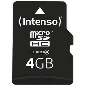 Intenso Speicherkarte microSDHC-Card Class 4 4 GB Intenso Speicherkarte microSDHC-Card Class 4 4 GB von Intenso