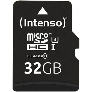 Intenso Speicherkarte microSDHC Professional 32 GB von Intenso