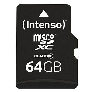 Intenso Speicherkarte microSDXC-Card Class 10 64 GB von Intenso