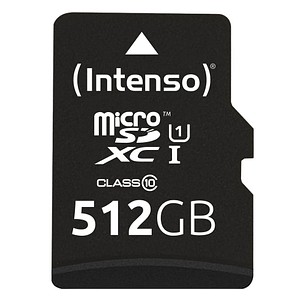 Intenso Speicherkarte microSDXC-Card PREMIUM 512 GB Intenso Speicherkarte microSDXC-Card PREMIUM 512 GB von Intenso