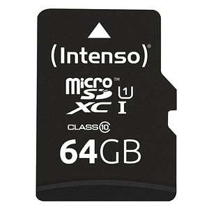 Intenso Speicherkarte microSDXC-Card PREMIUM 64 GB Intenso Speicherkarte microSDXC-Card PREMIUM 64 GB von Intenso