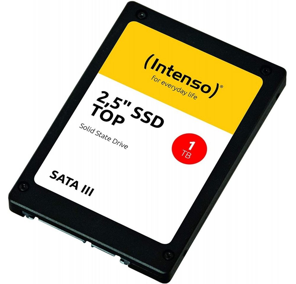 Intenso TOP Performance SSD Interne Festplatte SATA III 1TB 2,5 Zoll 520MB/​s SSD-Festplatte (1 TB) von Intenso