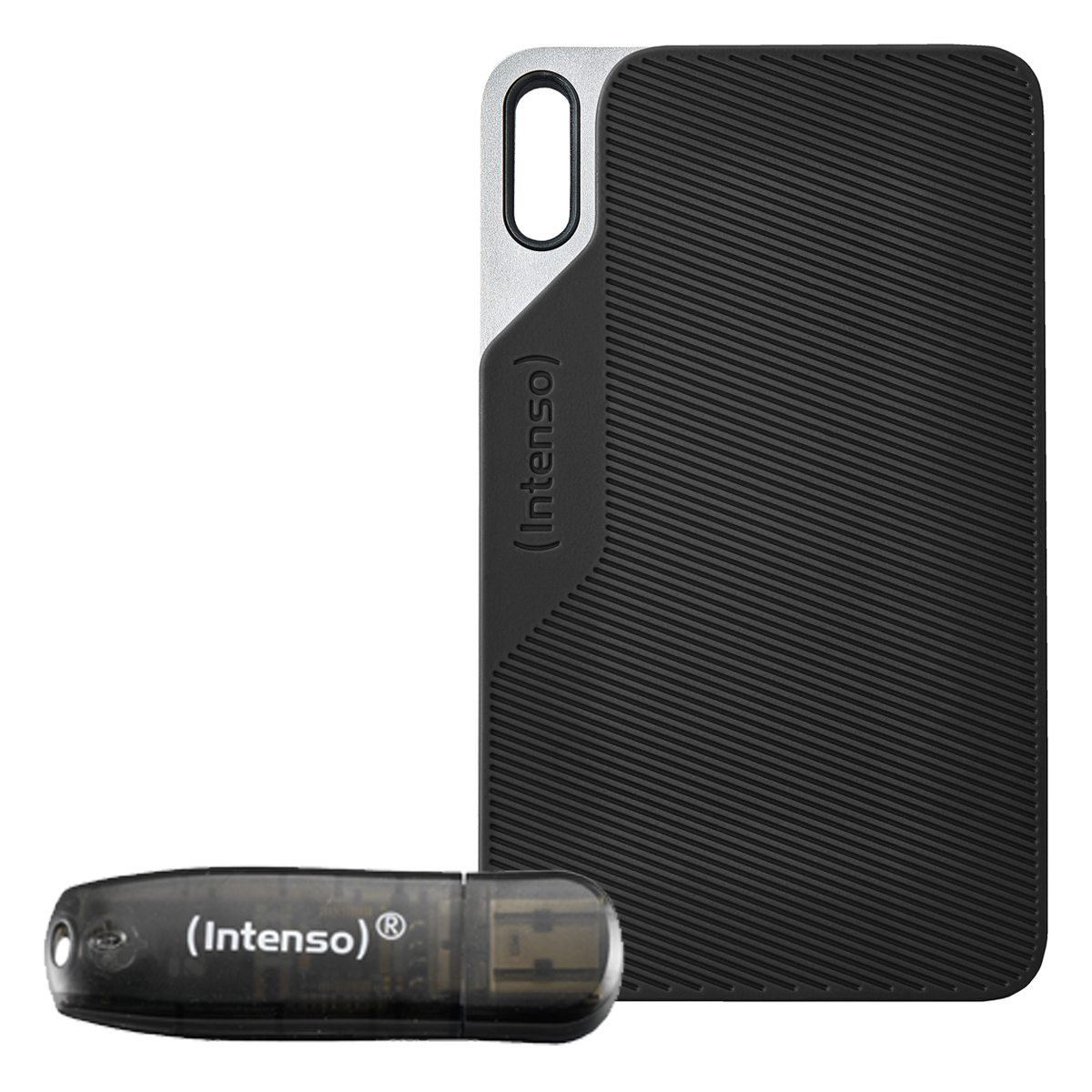 Intenso TX100 SSD 500GB inkl. Rainbow Line USB Typ-A 16GB Bundle mit Externer Solid-State-Drive und USB-Stick Intenso TX100 SSD 500GB inkl. Rainbow Line USB Typ-A 16GB Bundle mit Externer Solid-State-Drive und USB-Stick von Intenso