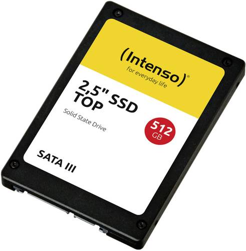 Intenso Top Performance 512GB Interne SATA SSD 6.35cm (2.5 Zoll) SATA 6 Gb/s Retail 3812450 von Intenso