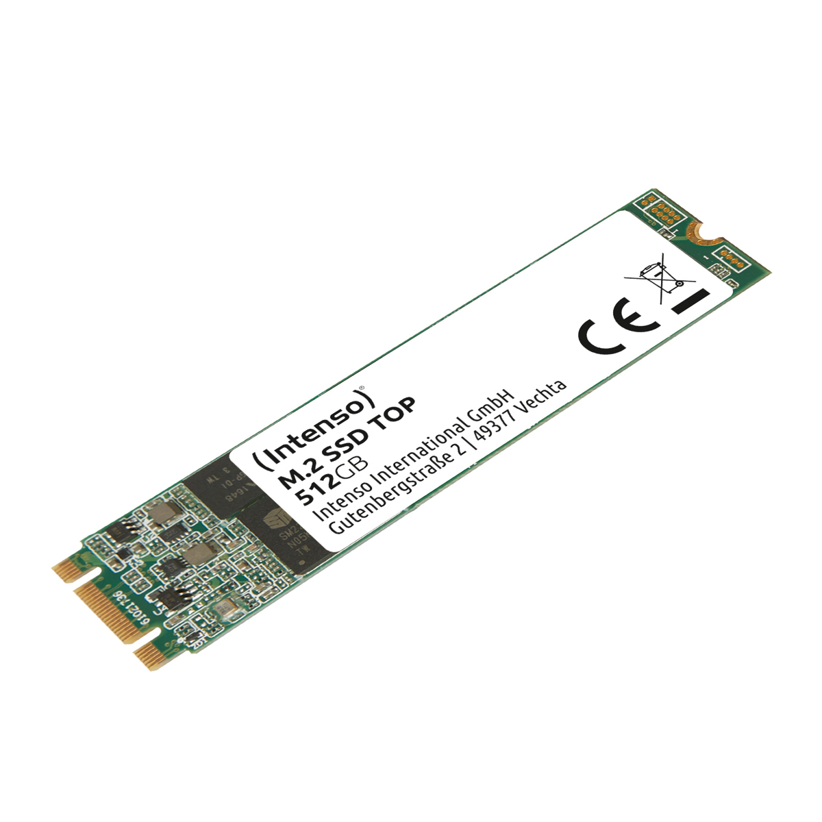 Intenso Top Performance SSD 512GB M.2 SATA Internes Solid-State-Module Intenso Top Performance SSD 512GB M.2 SATA Internes Solid-State-Module von Intenso