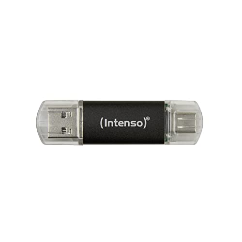 Intenso Twist Line 64 GB, Dual USB-Stick 3.2 Gen 1x1, USB-C und USB-A, 70MB/s, Anthrazit Intenso Twist Line 64 GB, Dual USB-Stick 3.2 Gen 1x1, USB-C und USB-A, 70MB/s, Anthrazit von Intenso