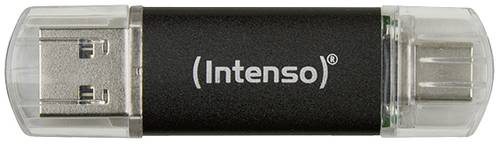 Intenso Twist Line USB-Stick 32GB Anthrazit 3539480 USB-A, USB-C®, USB 3.2 Gen 1 von Intenso