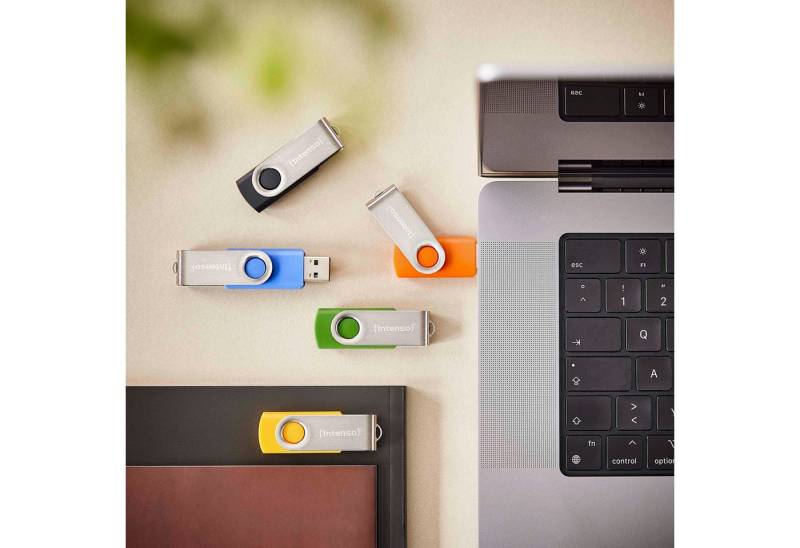 Intenso USB Stick 64GB Speicherstick Office Line USB 3.2 USB-A 5er Pack USB-Flash-Laufwerk Intenso USB Stick 64GB Speicherstick Office Line USB 3.2 USB-A 5er Pack USB-Flash-Laufwerk von Intenso