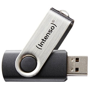 Intenso USB-Stick Basic Line schwarz, silber 32 GB von Intenso