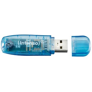 Intenso USB-Stick Rainbow Line blau 4 GB Intenso USB-Stick Rainbow Line blau 4 GB von Intenso