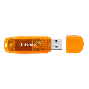 Intenso USB-Stick Rainbow Line orange 64 GB von Intenso