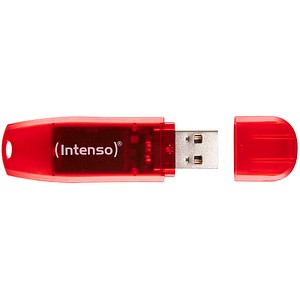 Intenso USB-Stick Rainbow Line rot 128 GB Intenso USB-Stick Rainbow Line rot 128 GB von Intenso