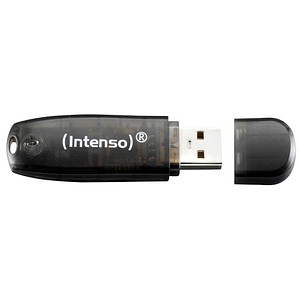 Intenso USB-Stick Rainbow Line schwarz 16 GB von Intenso