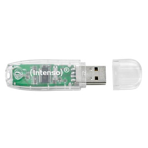 Intenso USB-Stick Rainbow Line transparent 32 GB von Intenso