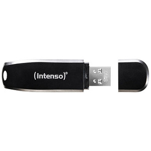 Intenso USB-Stick Speed Line schwarz, silber 128 GB Intenso USB-Stick Speed Line schwarz, silber 128 GB von Intenso