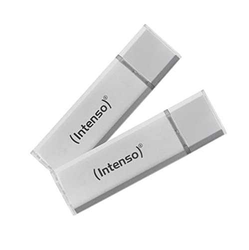 Intenso Ultra Line, 2x 32GB Speicherstick, USB 3.2 Gen 1x1, silber von Intenso