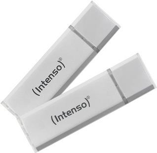 Intenso Ultra Line 2 x 64GB USB-Stick USB Typ-A 3.2 Gen 1 (3.1 Gen 1) Silber (3531494) von Intenso