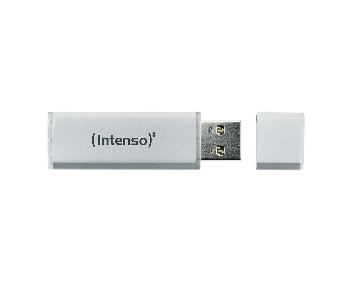 Intenso UltraLine USB-Stick (Lesegeschwindigkeit 35 MB/s, mit Aluminiumgehäuse) von Intenso
