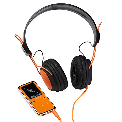 Intenso Video Scooter MP3-Videoplayer (4,5 cm (1,8 Zoll) Display) inkl. 8GB micro SD-HC Karte/On-Ear Kopfhörer orange von Intenso