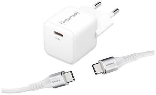 Intenso W30C + C315C USB-Ladegerät Innenbereich Ausgangsstrom (max.) 3A Anzahl Ausgänge: 1 x USB-C von Intenso