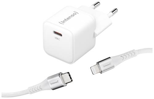 Intenso W30C GaN + C315L USB-Ladegerät Innenbereich Ausgangsstrom (max.) 3A Anzahl Ausgänge: 1 x U von Intenso