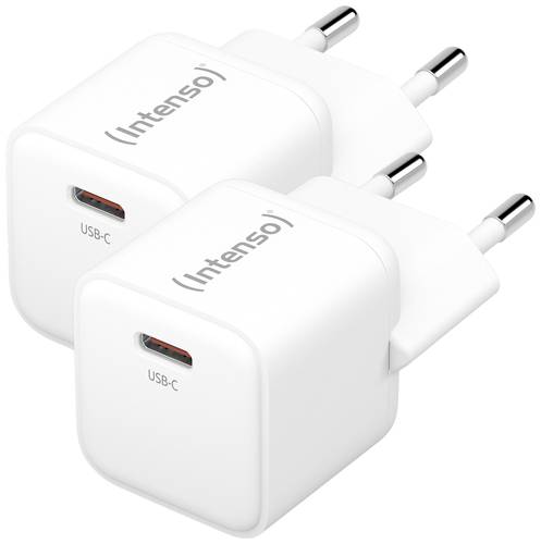 Intenso W30C GaN USB-Ladegerät 30W Innenbereich Ausgangsstrom (max.) 3A Anzahl Ausgänge: 1 x USB-C von Intenso