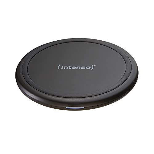 Intenso Wireless Charger B1 Ladegerät Induktive Ladestation, Qi zertifiziert, schwarz von Intenso