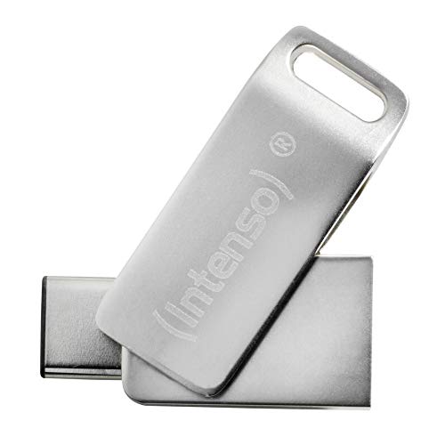 Intenso cMobile Line, 32GB Dual USB-Stick USB 3.2 Gen. 1x1 Type-C, silber Intenso cMobile Line, 32GB Dual USB-Stick USB 3.2 Gen. 1x1 Type-C, silber von Intenso