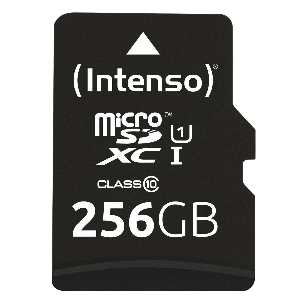 Intenso microSD Premium 256 GB Speicherkarte von Intenso