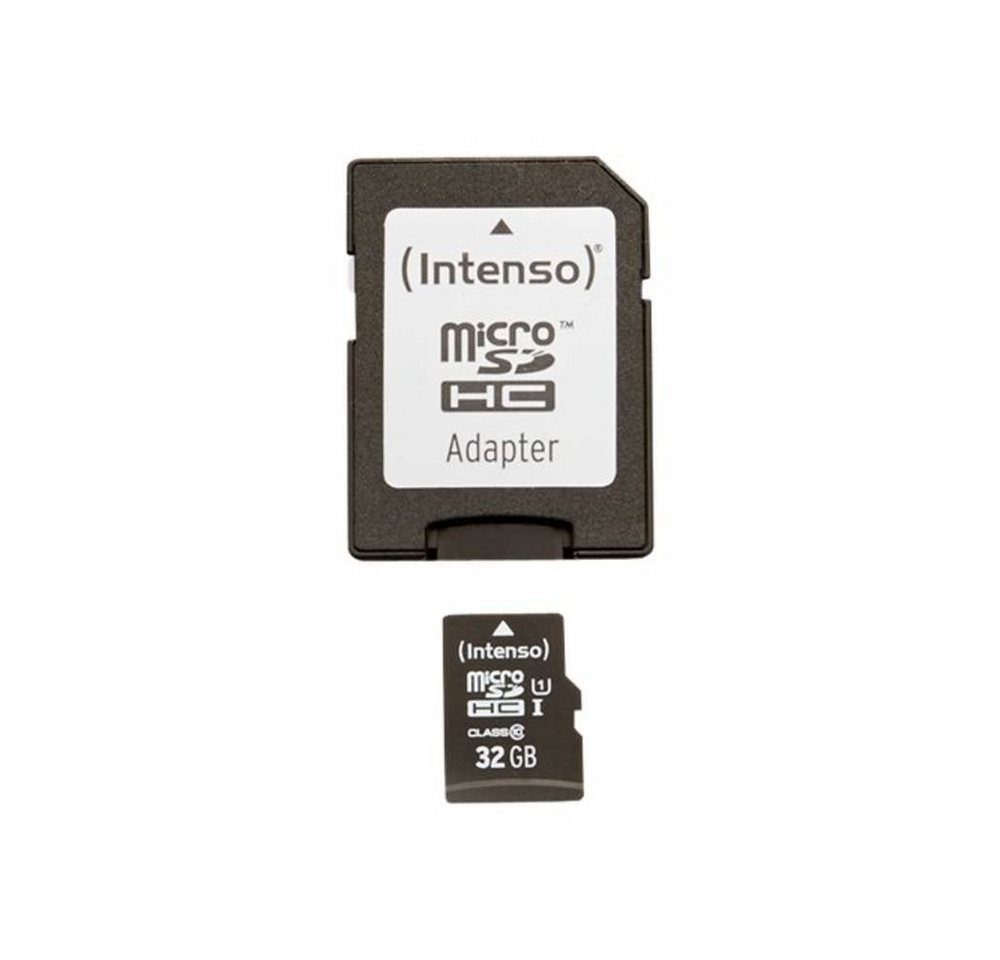 Intenso microSDHC-Karte 32 GB UHS-I inkl. SD-Adapter Speicherkarte (inkl. SD-Adapter) von Intenso