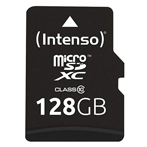 Intenso microSDXC 128GB Class 10 Speicherkarte inkl. SD-Adapter, schwarz von Intenso