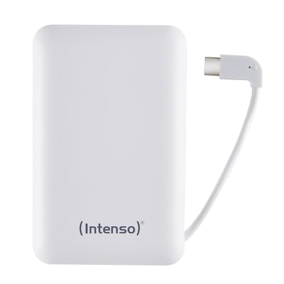 Intenso mobiles Ladegerät Powerbank XC10000 mAh USB Typ A zu Type C weiß von Intenso