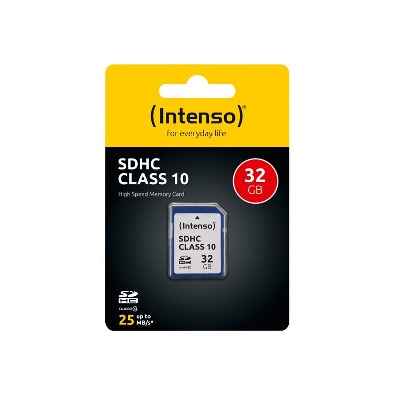 SDHC-Card 32GB, Class 10 von Intenso