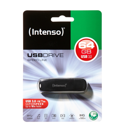 Intenso USB-Stick 64GB 3.2 Speed Line Intenso USB-Stick 64GB 3.2 Speed Line von Intenso