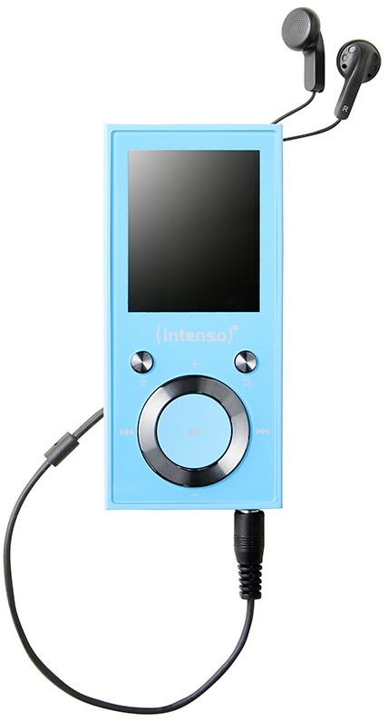 Video Scooter (16GB) Multimedia-Player blau von Intenso