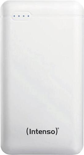 Intenso XS20000 - Powerbank - 20000 mAh - 3,1 A - 2 Ausgabeanschlussstellen (USB, 24 pin USB-C) - weiß (7313552) von Intenso