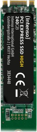 interne SSD Festplatte 240 GB PCI Express - Solid State Disk (3834440) von Intenso