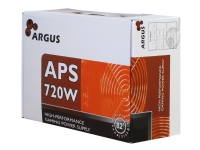 Inter-Tech Argus APS, 720 W, 115 - 230 V, 47 - 63 Hz, +12V1,+12V2,+3.3V,+5V,+5Vsb,-12V, Aktiv, 3,6 W von Inter-Tech Elektronik Handels