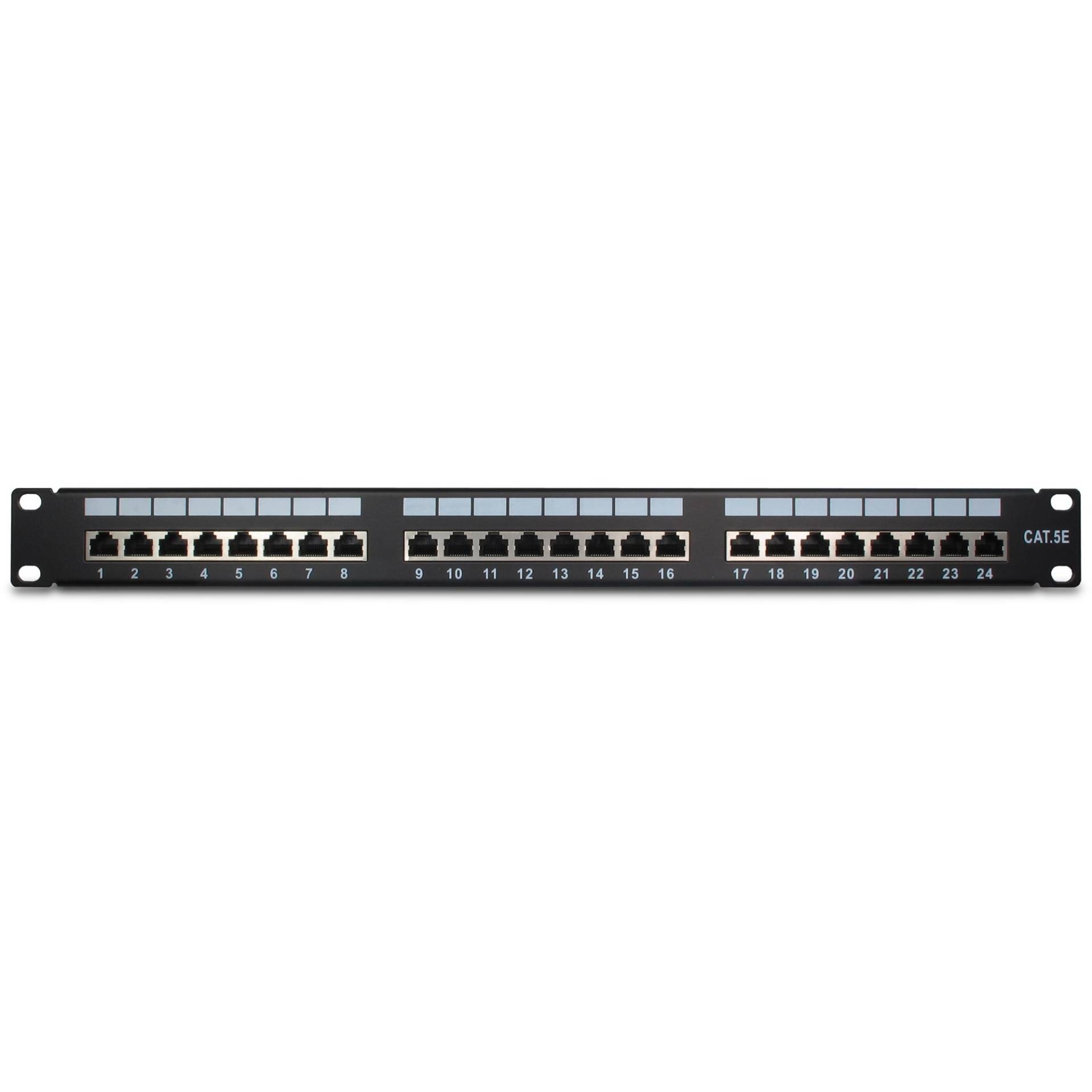 19" Patchpanel Cat.5e STP 24 Port von Inter-Tech